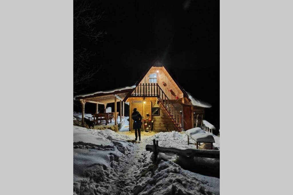 Log Cabin Uvac Nova Varoš Exteriör bild